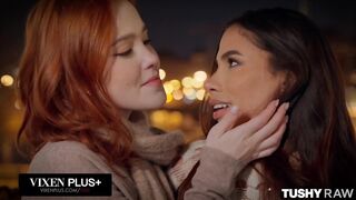 TUSHYRAW Petite And Taut Baddies Baby Nicols And Nicole Ari Take Turns Getting Their Booties Filled Up