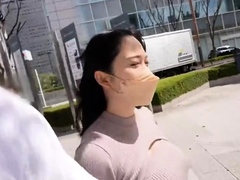 Busty Asian Showing Her Big Boobs