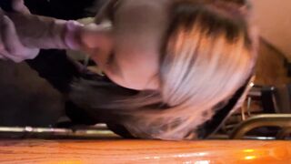 Hotwife Bar Blowjob/Car Sex/Gloryhole Sex And CUM WALK!