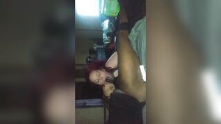 Wicked Sloppy Toppy & Hardcore Banging Part 1 Redhead Big Beautiful Woman BBC Interracial Amateur Homemade Hardcore