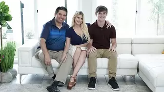 FreeUse Milf   Buxom Blonde Milf Offers Her Perfect Body To Their Guest To Do Whatever He Wants