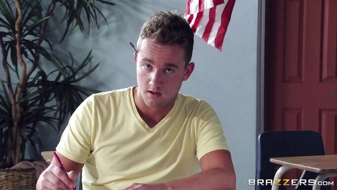 Nina Elle Gets Naughty With Van Wylde At School