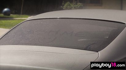 Exotic Asian Arousing And GFs Wash A Car