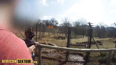 African Teenage Giving Sucking Cock In The Car