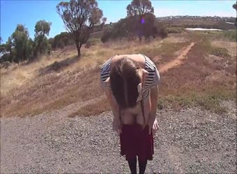 Wild Couple Naked Outdoor Adventure