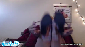 Ebony Cute Chick Amsturbates Intensely With Vibrator