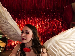 Cute Teen Anne Solo Anal Masturbation