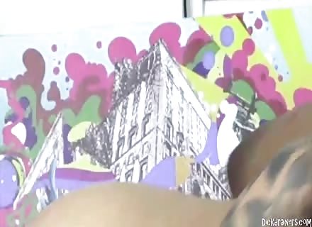 Black Intruder Anally Drills Holly Hendrix 2