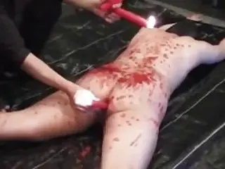 Anal Mom Gets Whipped And Candle Waxed By Master BDSM