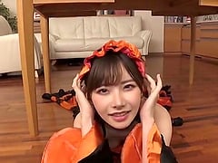 Sweet Fukada Eimi Enjoys While Having Clothed Sex In HD POV