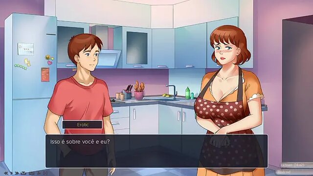 Cheating MILF Assjob And Cum In Ass With Naughty Girlfriend In Law