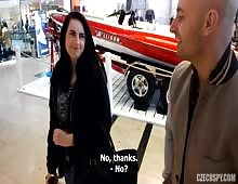 Czech Girl Gets Picked Up And Fucked In Car