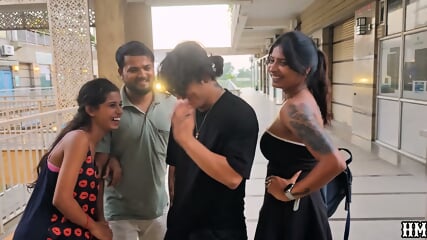 Desi Best Foursome Sex With Milf And Her Sexy Friend