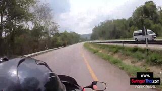 Coffee Shop Public Blowjob And Big  Cock Ride For This Asian Euro Amateur Couple