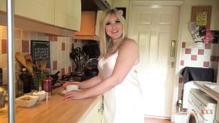 AuntJudysXXX   Your Busty BBW Wife Charlie Rae Sucks Your Cock In The Kitchen (pov)