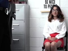 Annoyed Officer Had A Teen In His Office