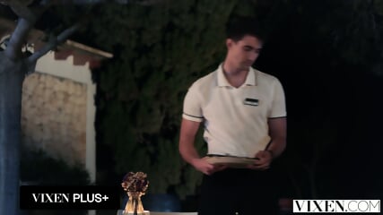 VIXEN Gorgeous Blonde Model Kelly Collins Has Intense Passionate Sex