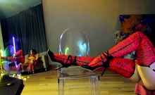 Solo Booty Assed Babe Ass Toying Masturbation In Hi Def