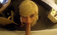 Thick Cd Maid Pleases In Amateur Blowjob Video