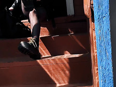 Teen Girls Should Not Walk Alone In The Forest, Otherwise They Will Be Caught And Creampied