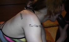 Black Guy Fondling Ebony Milf Juggs And Licking Cunt