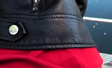 Public Kinky Blonde Babe Cocksucking