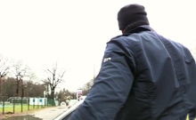 Public Geeky Date Outdoor Fuck