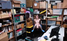 Very Tight Thief Pounded By LP Officer In The Back Office