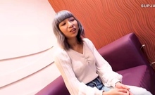 Small Titted Asian Beauty Giving Blowjob