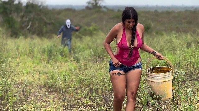 Busty Stepmom Halloween Special   Real Amateur Solo Play!