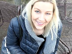 Public Orgasm In The Heart Of The City