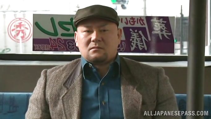 Japanese Slut Gets Fingered On The Bus