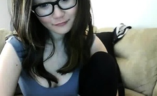 Asian Webcam Slut Strips And Rubs Her Pussy