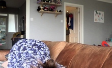 Close Up Teen Pussy Gaping Action