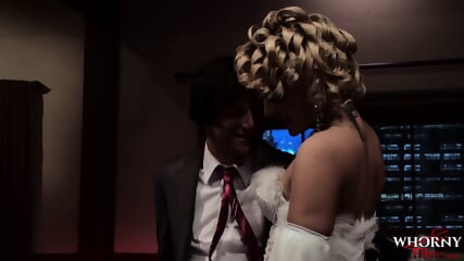 WHORNY FILMS Intense Office Threesome Porn Parody