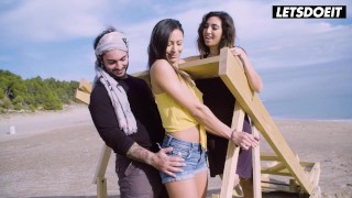 Naughty Babe Surprises Her Boyfriend With Her BFF At The Beach   LATINA MILF”                                 Class=” Fade FadeUp VideoPreviewBg LinkVideoThumb Js LinkVideoThumb Img