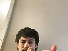 Cute Guy Creamy Cumshot