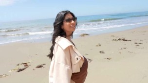 Brother's Wife Takes Me To Nude Beach And CHEATS On Her Husband   Cami Strella X Lev Lieben