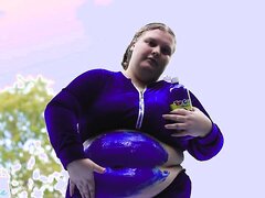 Huge Blue Bbw Fatty