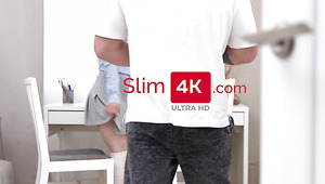 Petite Russian Student Nicole Murkovski Takes Her Tutor’s Big Cock