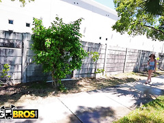 Lustful Stranger Publicly Fucked Sexy Leana Lovings In His Pickup Truck.