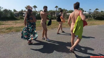 Cassy Hill   Outdoor Beach Bukkake