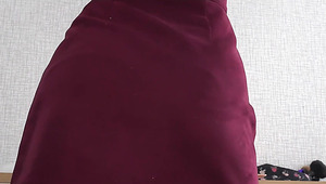 Office POV With Brunette Amateur During Work Break