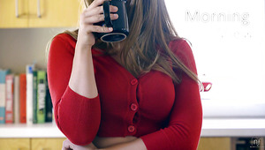 Amazing Caucasian Nympho Lena Paul Gives A Really Sensual BJ In The Office