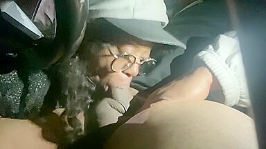 30 Yr Old Dick Eater With Glasses Giving Fast Head In Da Car Link In Bio Page