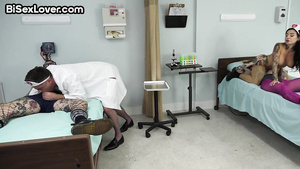Bisexual Nurse Assfucked In Group With Doctor In Hospita