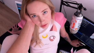 Stepsister Was Caught Doing Webcam, Now She Also Acts In Porn   Loly Nebel
