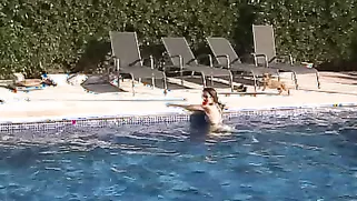 All Natural Brunette Is Trying Outdoor Spanking