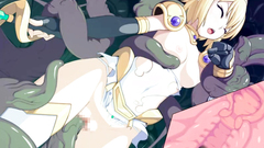 Blonde Hentai Beauty In Rough Fantasy Toon