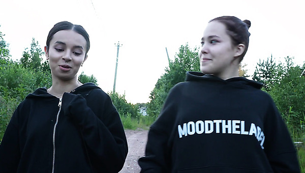 Slim Teens Were Laying Naked By The Lake And Lucky Guy Ended Up In Threesome